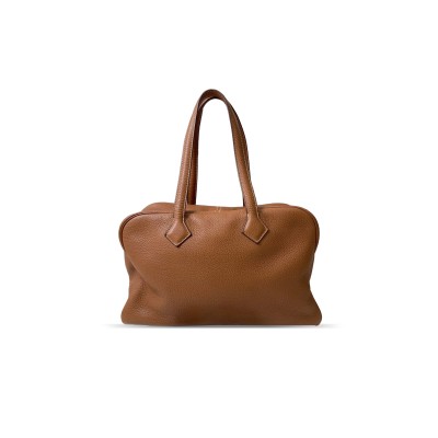 HERMES MASTER VICTORIA II 35 BAG GOLD CLEMENCE 4359641 (35*23*16cm)